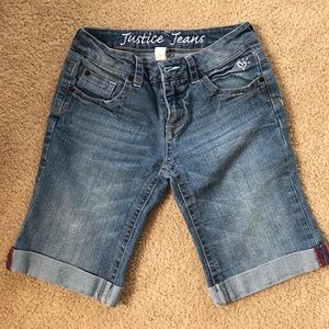 Girls Justice Simply Low Shorts (Size 14S)